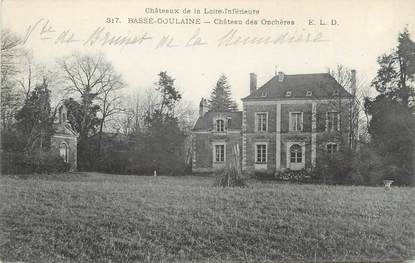 CPA FRANCE 44 "Basse Goulaine, château des Onchères"