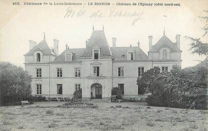 CPA FRANCE 44 "Le Bignon, château de l'Epinay "