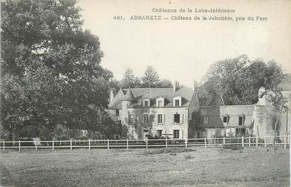 CPA FRANCE 44 "Abbaretz, château de la Jahotière"