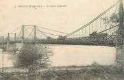 44 Loire Atlantique CPA FRANCE 44 "Ancenis, le pont suspendu"