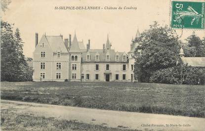 CPA FRANCE 44 "Saint Sulpice des Landes, château du Coudray"