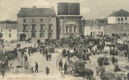 CPA FRANCE 44 "Ancenis, le champ de foire"