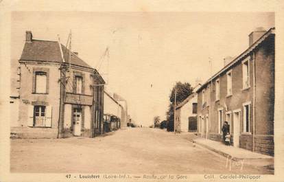 CPA FRANCE 44 "Louisfert, route de la gare"