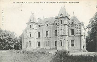 CPA FRANCE 44 "Saint Herblain, château du Plessis Bouche"