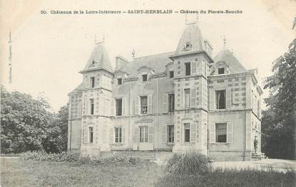 CPA FRANCE 44 "Saint Herblain, château du Plessis Bouche "