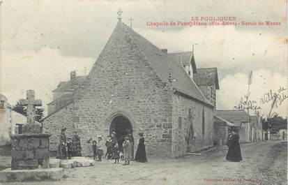 CPA FRANCE 44 "Le Pouliguen, château de Penchâteau"