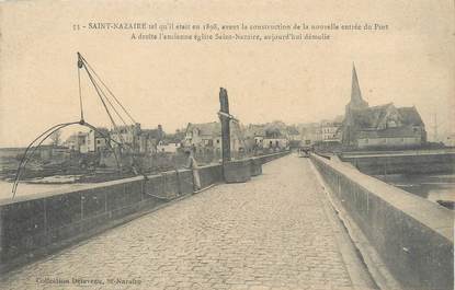 CPA FRANCE 44 "Saint Nazaire, avant la construction de la nouvelle entrée du port"