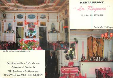 CPSM FRANCE 14 "Trouville sur Mer, restaurant La Régence"