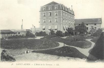 CPA FRANCE 14 "Saint Aubin sur Mer, l'hôtel de la Terrasse"