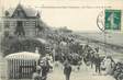 CPA FRANCE 14 "Saint Aubin sur Mer, la digue, le jour de la fête"