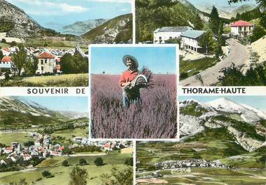 / CPSM FRANCE 04 "Souvenir de Thorame Haute"