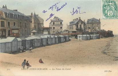 CPA FRANCE 14 "Saint Aubin sur Mer, la pointe du Castel"