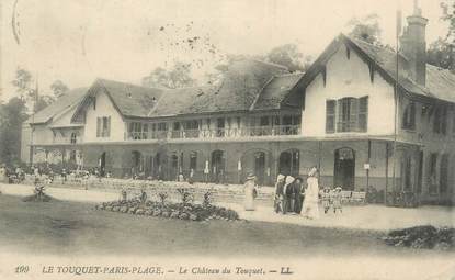 CPA FRANCE 62 "Le Touquet Paris Plage, le château du Touquet"