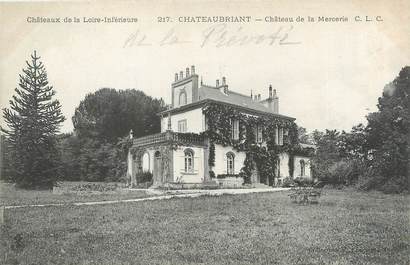CPA FRANCE 44 "Châteaubriant, château de la Mercerie"