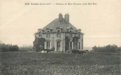 CPA FRANCE 44 "Avessac, château de Bois Madame"