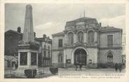 44 Loire Atlantique CPA FRANCE 44 "Ancenis, le monument aux morts et la mairie"