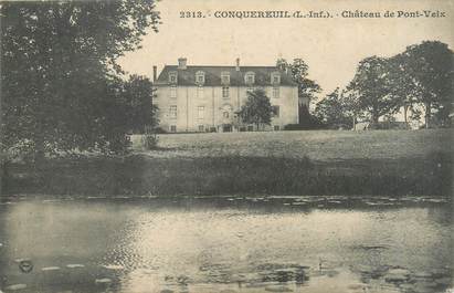 CPA FRANCE 44 "Conquereuil, château de Pont Veix"