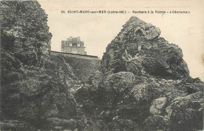 CPA FRANCE 44 "Saint Marc sur Mer, rochers à la pointe"