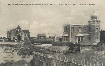 CPA FRANCE 44 "Sainte Marguerite du Pornichet, hôtel de la plage et chalets des Dunes"