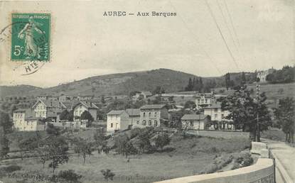 / CPA FRANCE 43 "Aurec, aux barques"