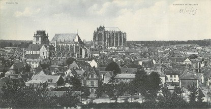 CPA PANORAMIQUE FRANCE 60 "Beauvais, panorama"