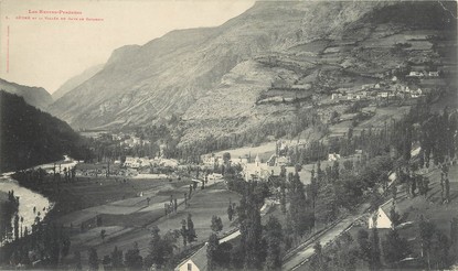 CPA PANORAMIQUE FRANCE 65 "Gèdre et la vallée du gave de Gavarnie"