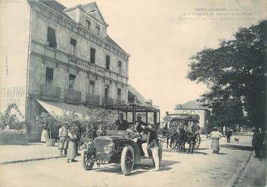 CPA PANORAMIQUE FRANCE 03 "Neris Les Bains, souvenir du circuit d'Auvergne" / AUTOMOBILE