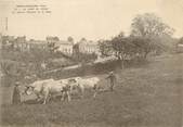 03 Allier CPA PANORAMIQUE FRANCE 03 "Neris Les Bains, Au camp de César" / VACHE