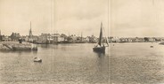 50 Manche CPA PANORAMIQUE FRANCE 50 "Saint Vaast La Hougue, la quais"