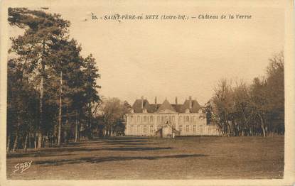 CPA FRANCE 44 "Saint Père en Retz, château de la Verrie"