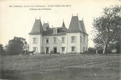 CPA FRANCE 44 "Saint Père en Retz, château de la Pinelais"