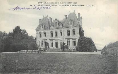 CPA FRANCE 44 "Saint Père en Retz, château de la Rouaudière"