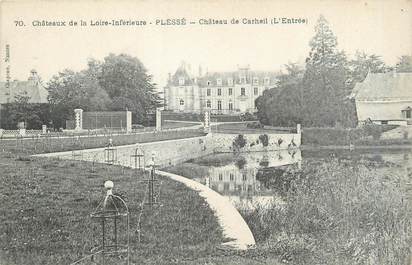 CPA FRANCE 44 "Plessé, château de Carheil"