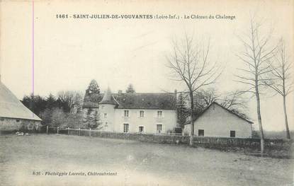 CPA FRANCE 44 "Saint Julien de Vouvantes, le château du Chalonge"