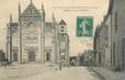 CPA FRANCE 44 "Saint Julien de Vouvantes, l'église et la rue principale"