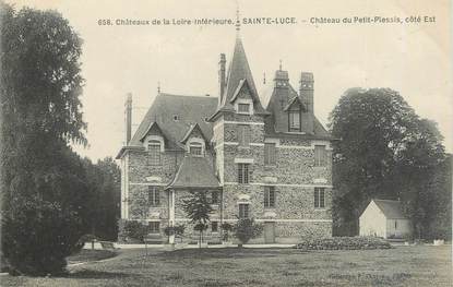 CPA FRANCE 44 "Sainte Luce, château du Petit Plessis"