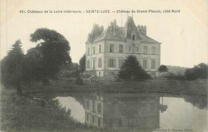 CPA FRANCE 44 "Sainte Luce, château du grand Plessis"