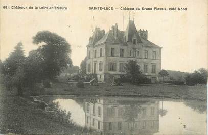 CPA FRANCE 44 "Sainte Luce, château du Grand Plessy"