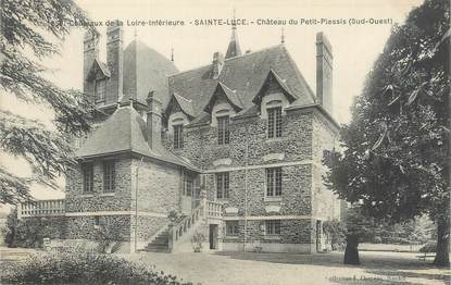 CPA FRANCE 44 "Sainte Luce, château du Petit Plessy"