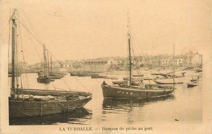 CPA FRANCE 44 "La Turballe, barque de pêche au port"