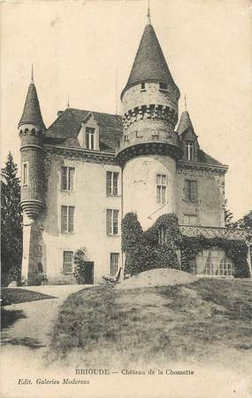 / CPA FRANCE 43 "Brioude, château de la Chomette"