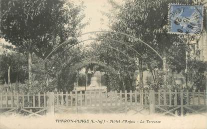 CPA FRANCE 44 "Tharon plage, hôtel d'Anjou"