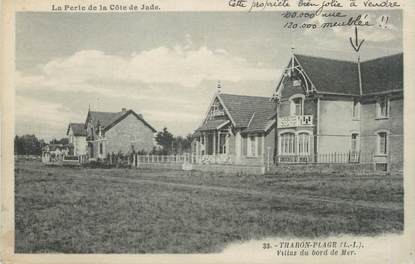 CPA FRANCE 44 "Tharon plage, villas du bord de mer"