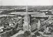 CPSM FRANCE 44 "Saint Philibert de Grand Lieu, vue aérienne de l'église"