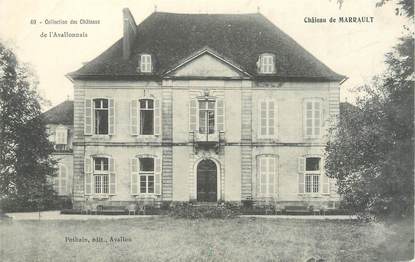 CPA FRANCE 89 "Château de Marrault"