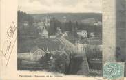 60 Oise CPA FRANCE 60 "Pierrefonds, panorama du château"