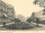 34 Herault CPA PANORAMIQUE FRANCE 34 "Montpellier, place de la Comédie"