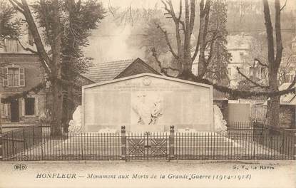 CPA FRANCE 14 "Honfleur, Monument aux morts "