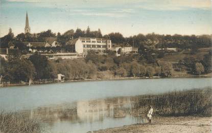 CPA FRANCE 37 "Château La Vallière, le nouvel Hôpital vu du Lac"