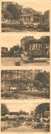 CPA LIVRET 4 VOLETS FRANCE 14 "Villerville sur Mer, Hotel Continental"